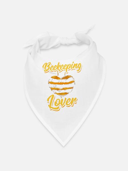 Amoureux de l’apiculture Apiculture Apiculteurs Apiculteurs - Bandana - blanc
