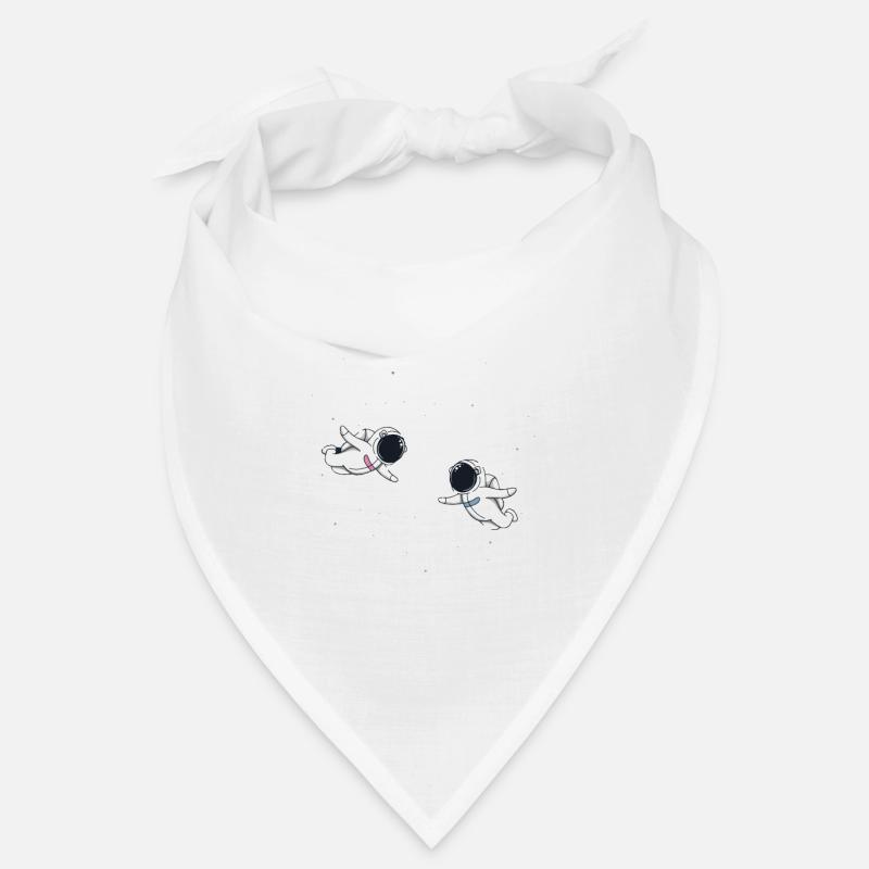 Cute Astronauts Funny Space Cosmonauts Bandana