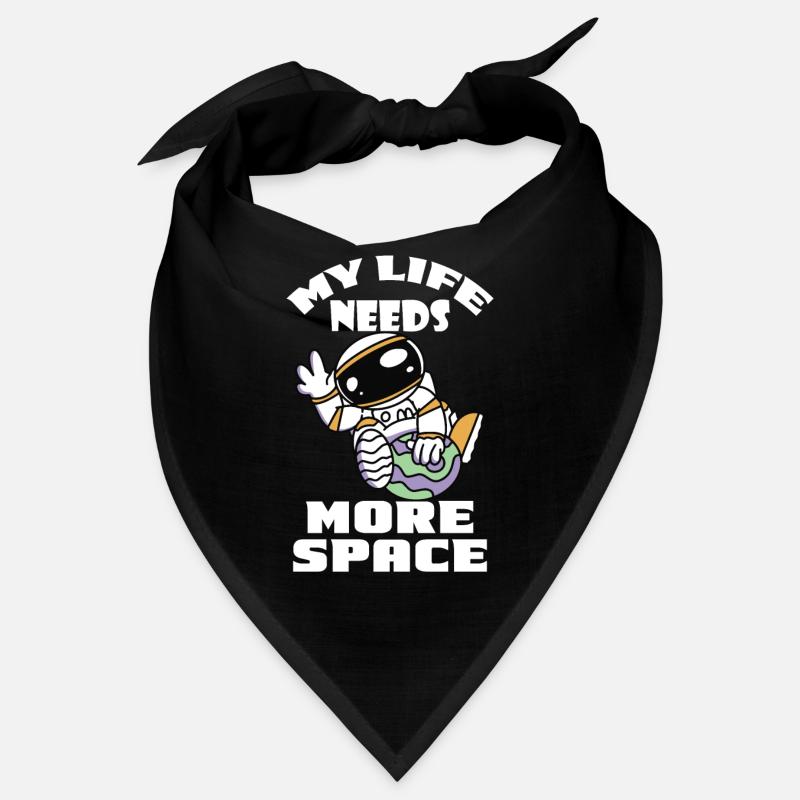 More Space Astronaut Funny Universe Cosmonaut Bandana