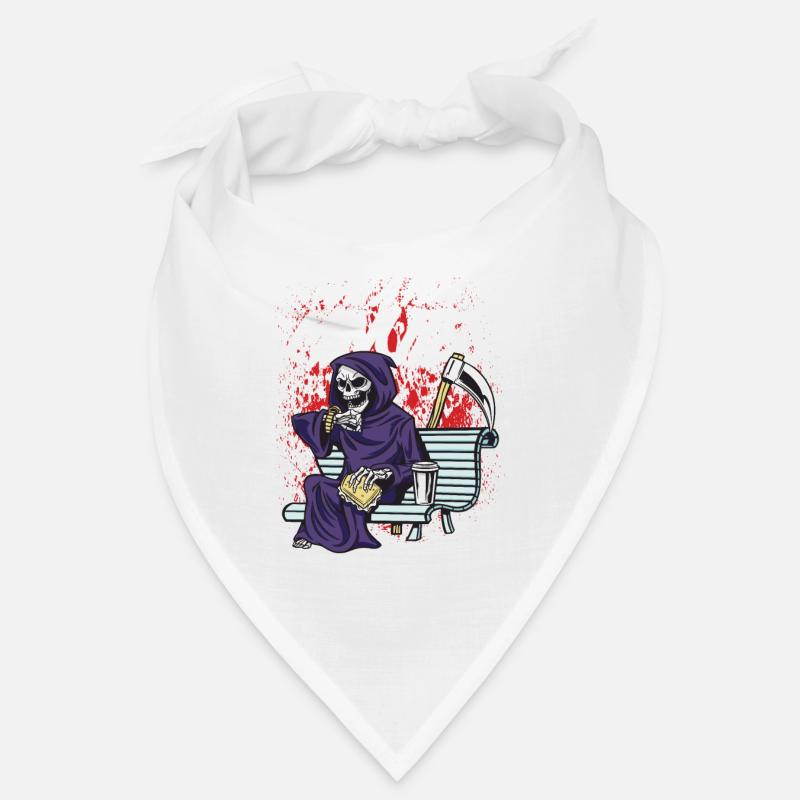Halloween Ghost Spooky Evil Wait a Couple Bandana