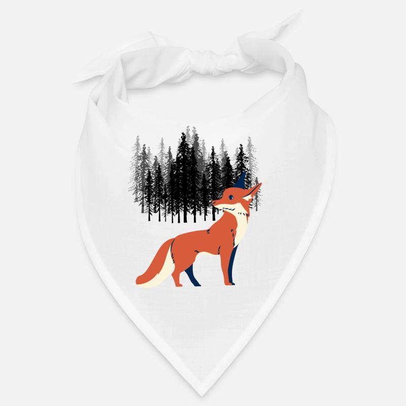 Fuchs Norwegen Skandinavien Rotwild Wildtiere Bandana