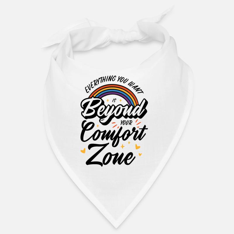 Meaningful Knowledge Motivator Comfort Zone Bandana