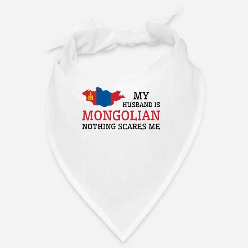 Nichts macht mir Angst Mongolischer Ehemann Bandana