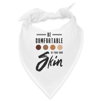 Ermutigende Positivität Inspirierender Motivator - Bandana - Weiß - Vorne