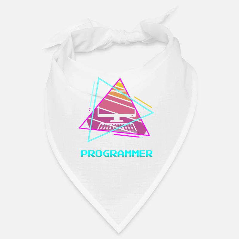 Retro Programmer Computer Programming Bandana