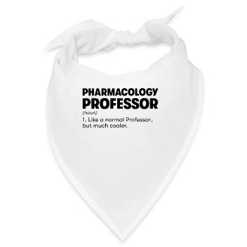 Professor für Pharmakologie - Bandana - Weiß - Vorne