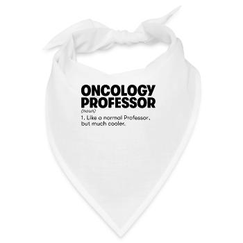 Professor für Onkologie - Bandana - Weiß - Vorne
