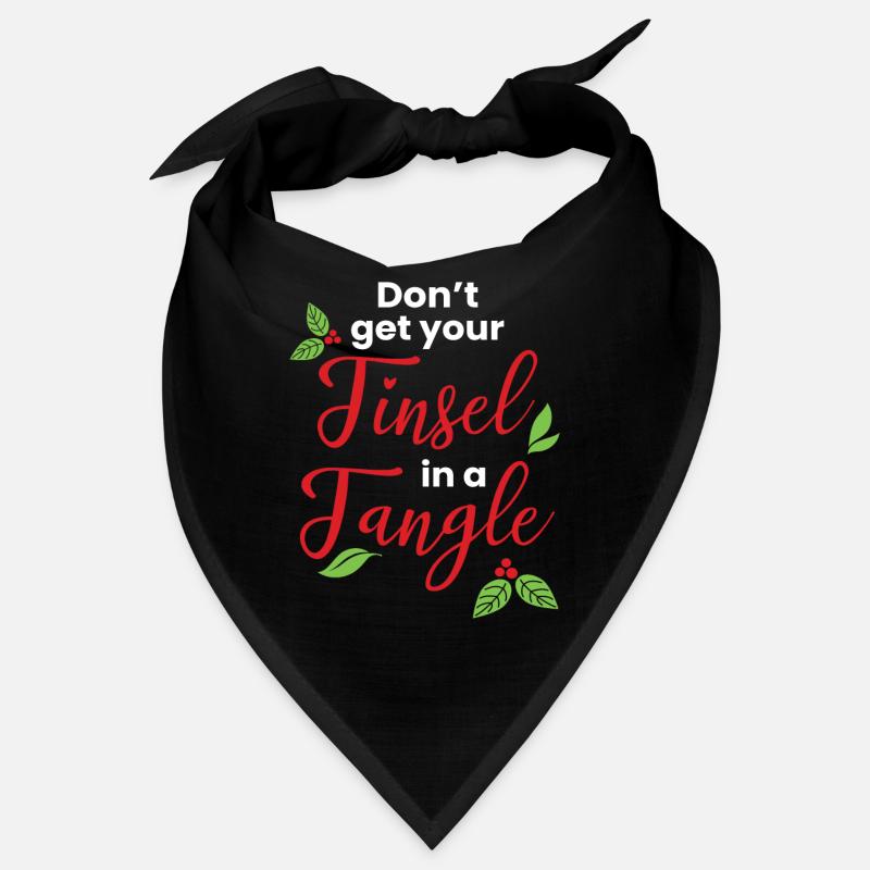 Dont get your Tinsel in a Tangle Bandana