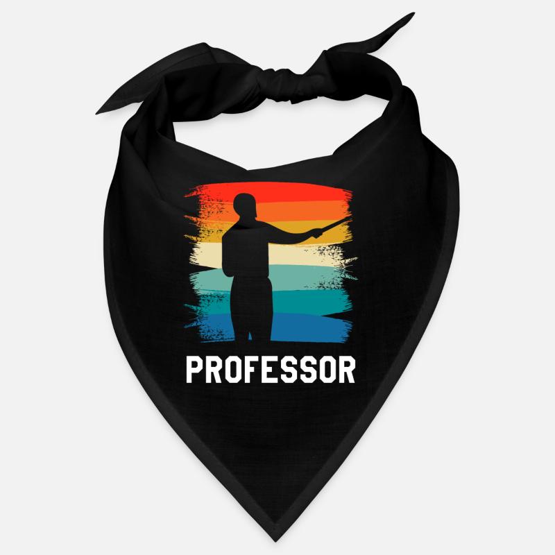Rétro Vintage Professeur Enseignement Universitaire Bandana