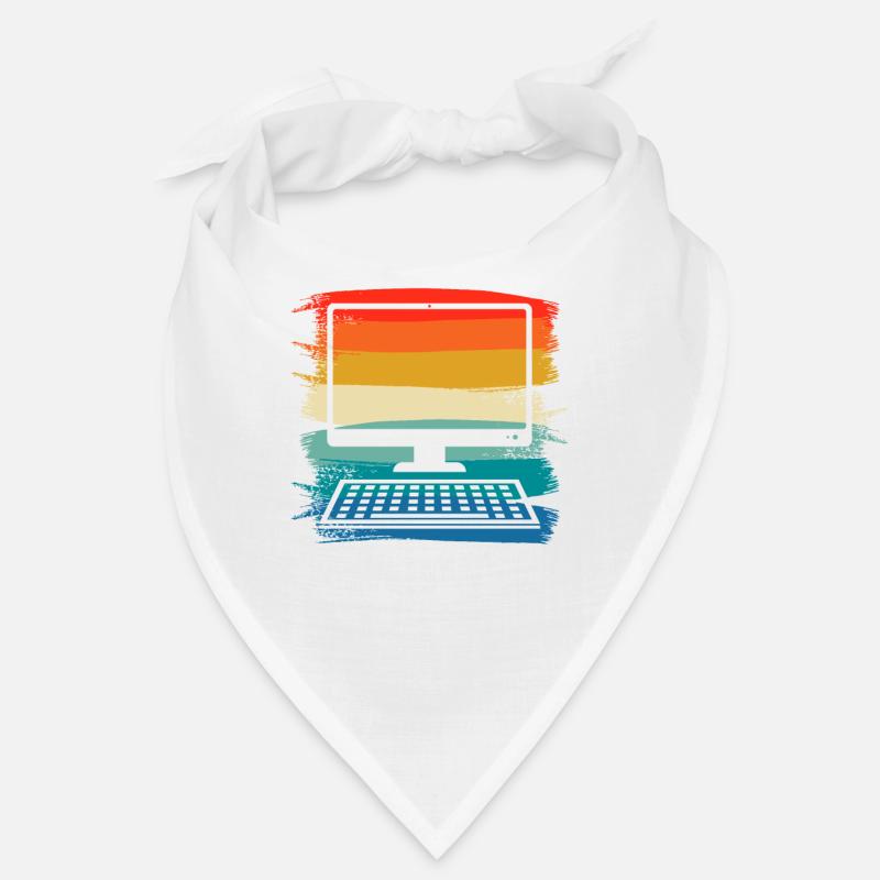 Rétro Vintage Programmeur Programmation Informatique Bandana