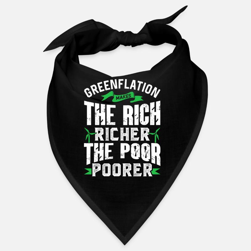 Greenflation riche riche et pauvre pauvre vert plus pauvre Bandana