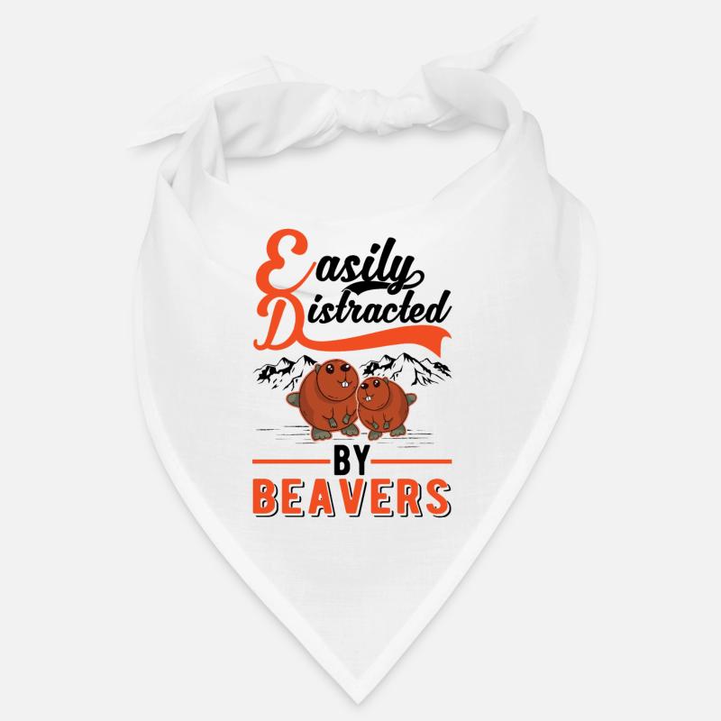 Facilement distrait par Beavers Biber Bandana