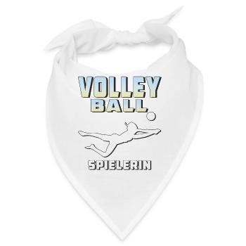 VOLLEYBALL SPIELERIN - Bandana - Weiß - Vorne