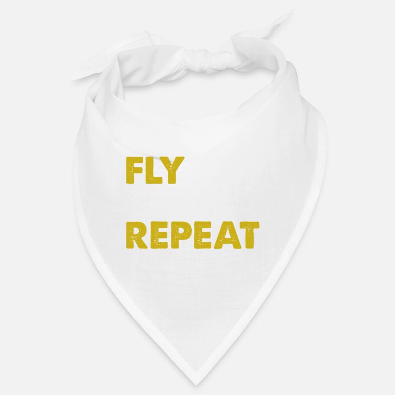 Drone Pilot Build Fly Crash Repeat Quadcopter Raci Bandana