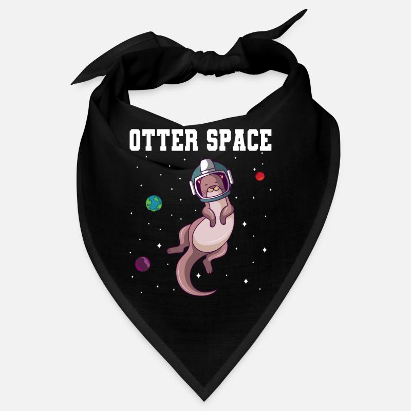 Otter Space Solar System Planet Astronaut Bandana