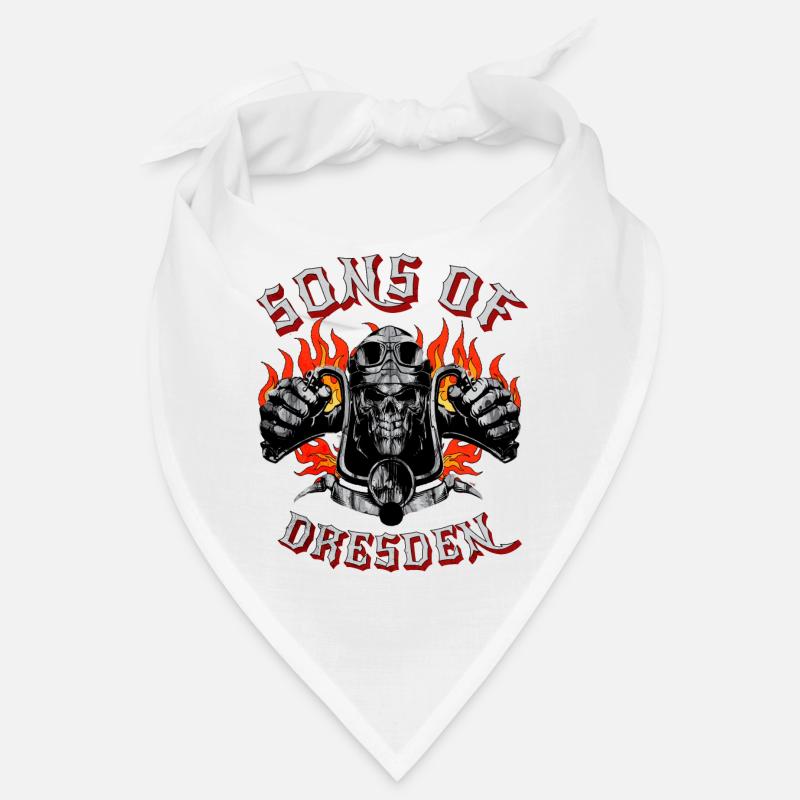 Dresde Biker Geschenk fils de Dresde Bandana
