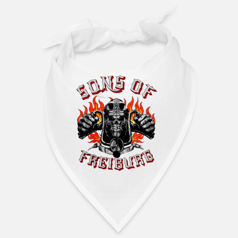 Freiburg Biker Geschenk fils de Fribourg Bandana