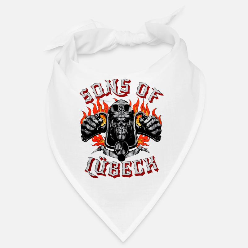Lübeck Biker Geschenk fils de Lübeck Bandana