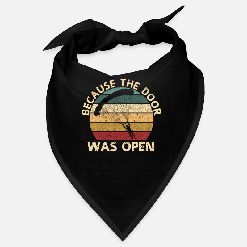 Because the door was open Parachutists Bandana