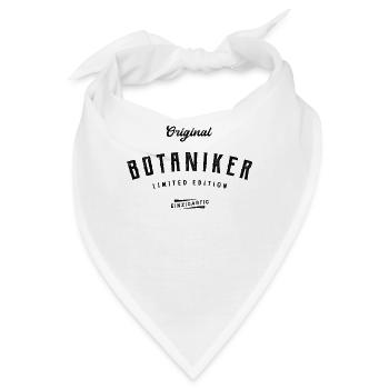 Botaniker Limited Edition Lustiges Botanik - Bandana - Weiß - Vorne