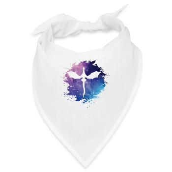 Drachen Fleck Tierkreiszeichen - Bandana - Weiß - Vorne