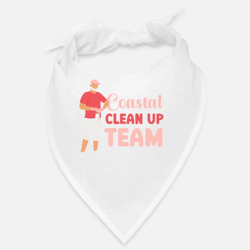 Beach Clean Up Beach Coastal Cleanup Team Bandana