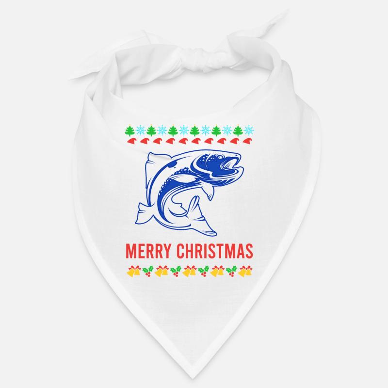 Joyeux poisson de Noël moche Bandana