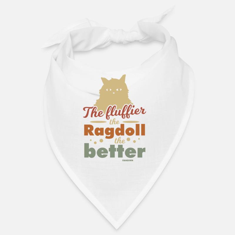 cute ragdoll cat Bandana