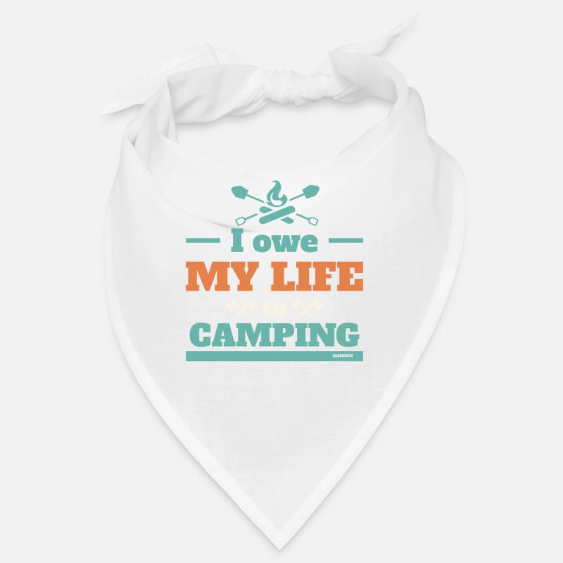 I dedicate my life to camping Bandana