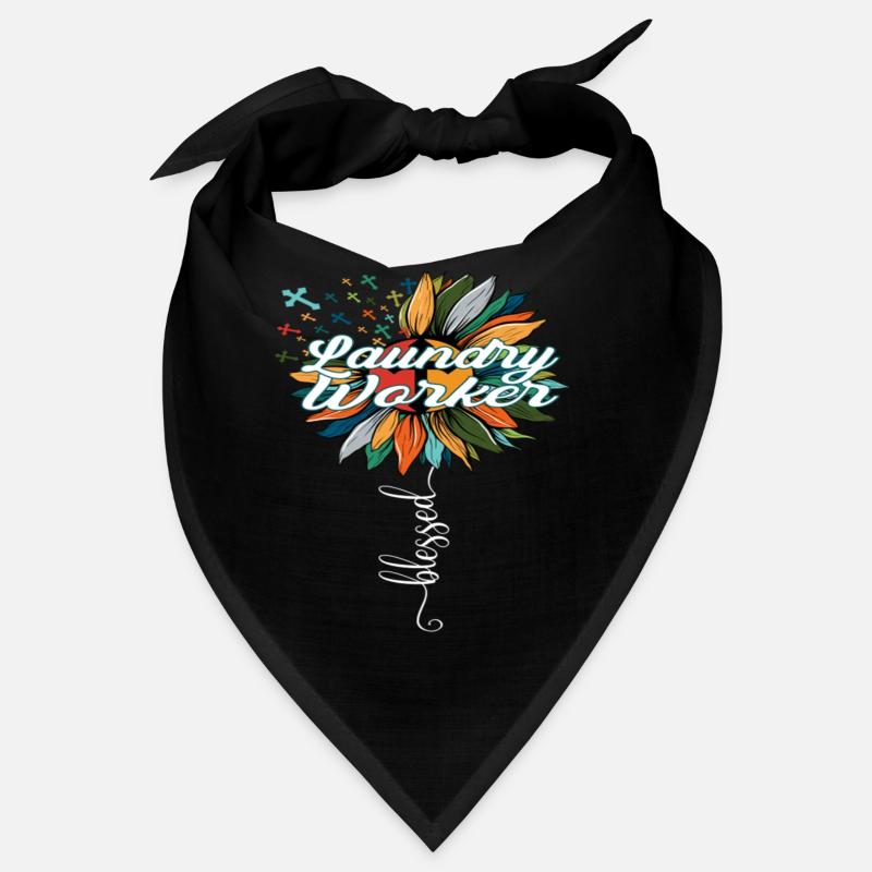 Blessed Laundry Worker Bandana