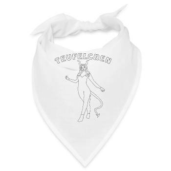 TEUFELCHEN - Bandana - Weiß - Vorne
