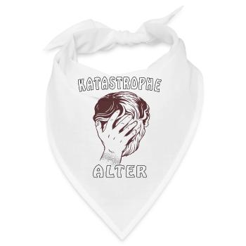 GESICHT KATASTROPHE ALTER - Bandana - Weiß - Vorne