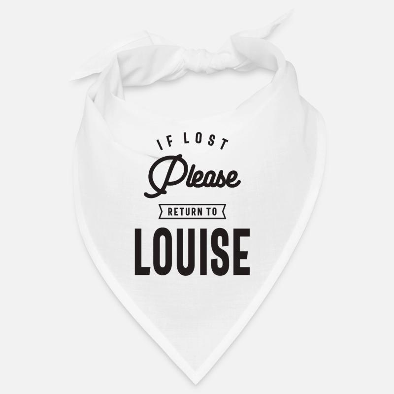 Louise Personalized Name Bandana