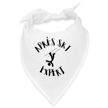 Aprés Ski - Bandana - Weiß - Vorne