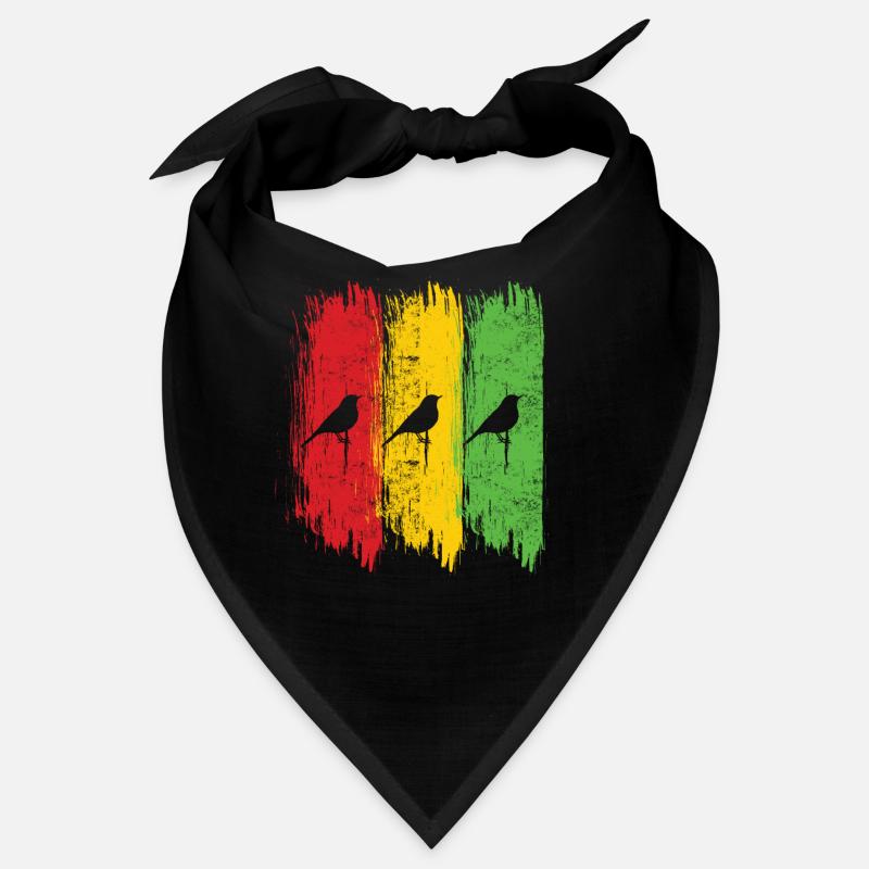 Good Vibes Only Rastafari Rasta Jamaica Reggae Bandana