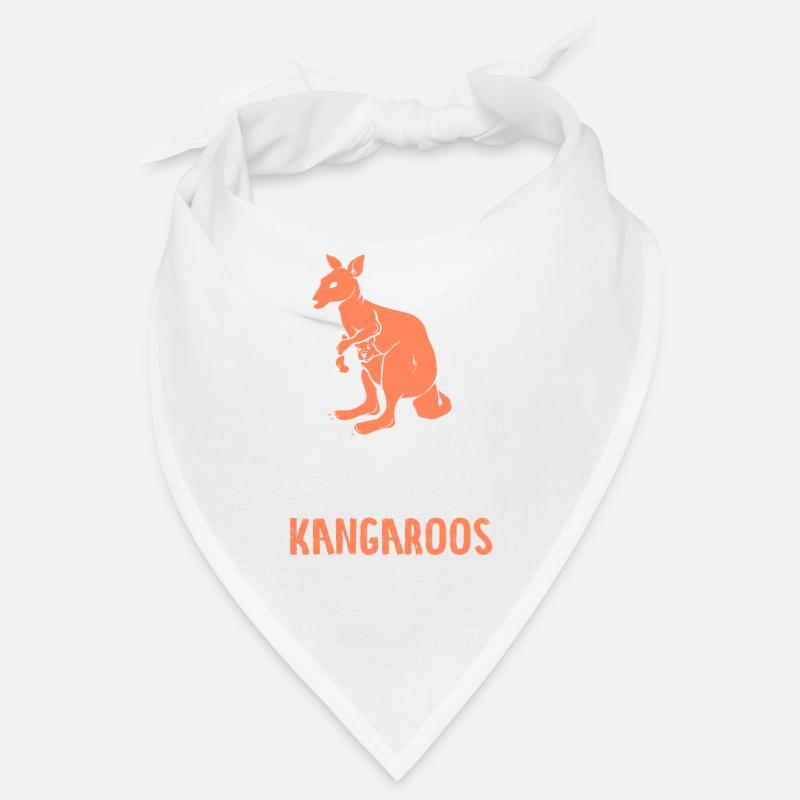 Team Kangaroos Animal Australia Lovers Kangaroo Bandana