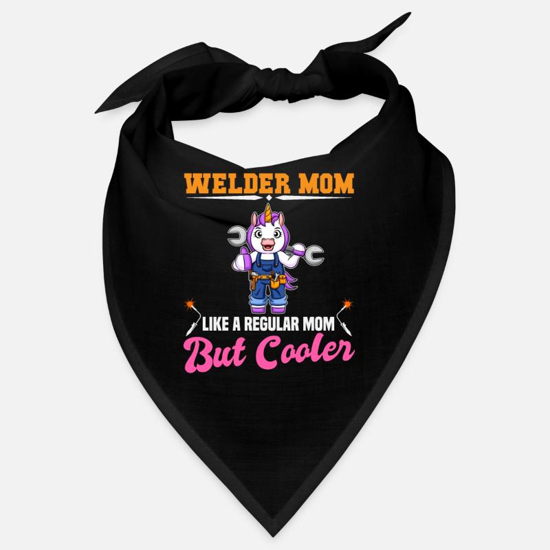 Maman soudeuse comme une maman régulière mais plus cool Bandana