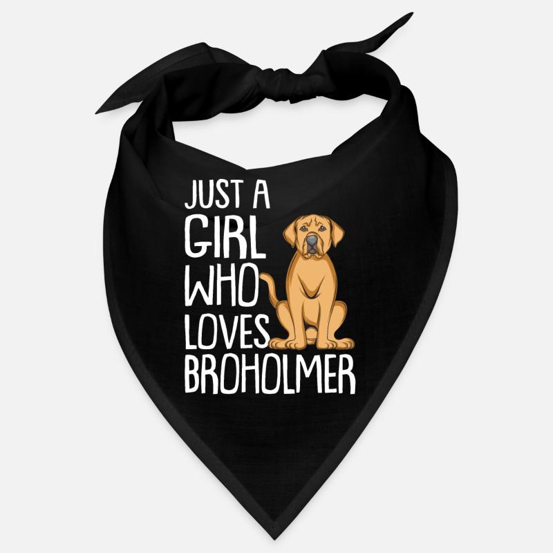 Broholmer Geschenk Hunde Bandana
