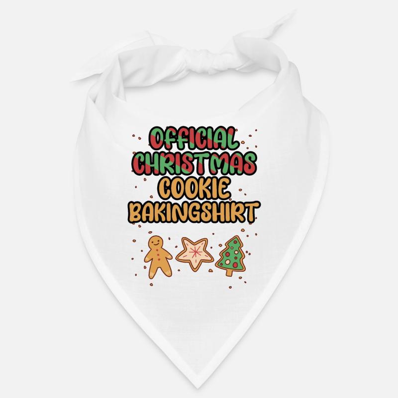 Weihnachten Plätzchen Cookie Bakingshirt Bandana