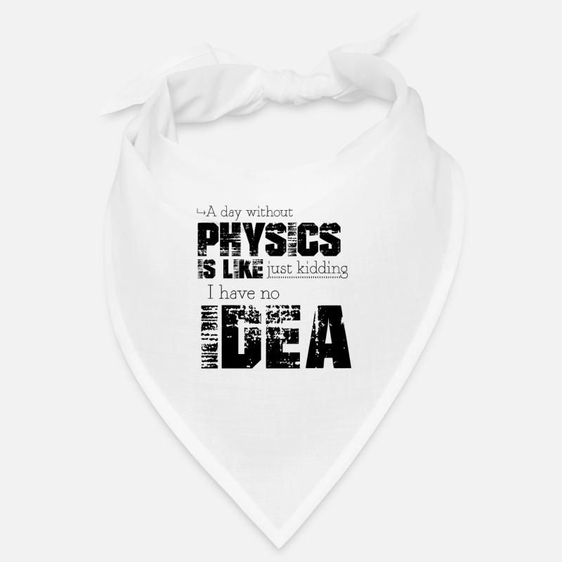 Physik - Bandana - Weiß