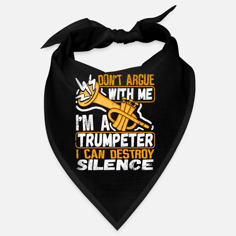 Trompeter Trompete Instrument Blechblasmusik Bandana