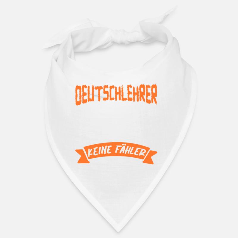 Ich Bin Deutschlehrer Schule Grammatik Grammatiker Bandana