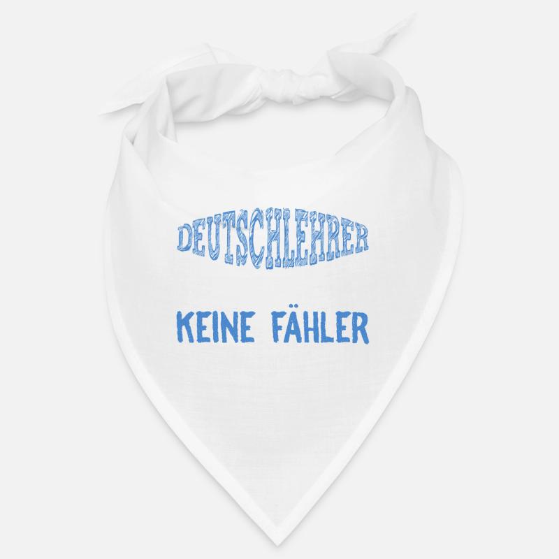 Ich Bin Deutschlehrer Schule Grammatik Grammatiker Bandana