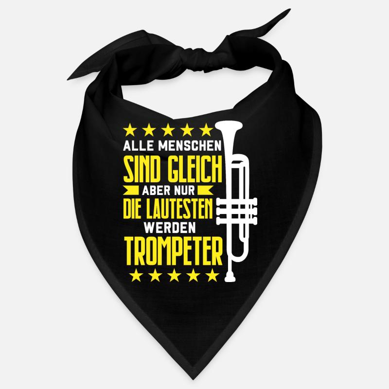 Trompeter Trompete Instrument Blechblasmusik Bandana