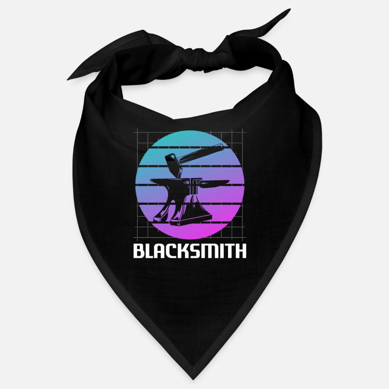 Rétro Vintage Classic Blacksmith Blacksmithing Bandana