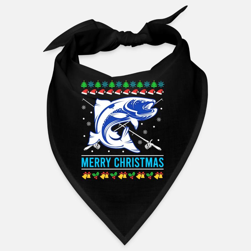 Joyeux poisson de Noël moche Bandana