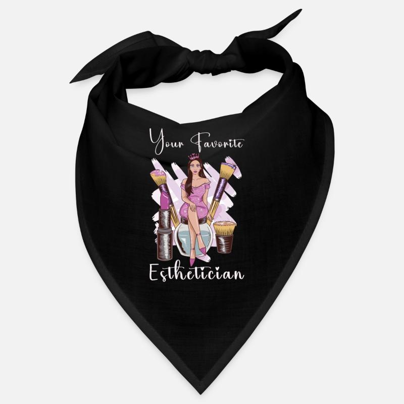 Esthéticienne Maquillage Salon de Soins de Beauté Bandana