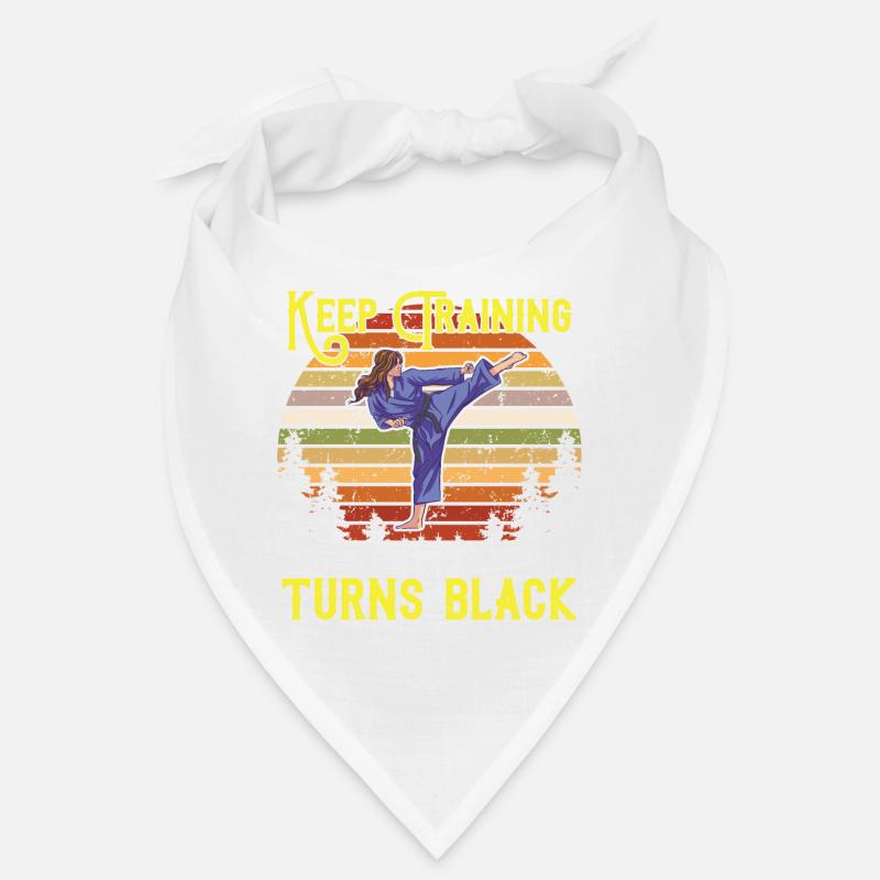 Keep training until your belt turns black Bandana
