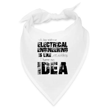 Elektrotechnik - Bandana - Weiß - Vorne