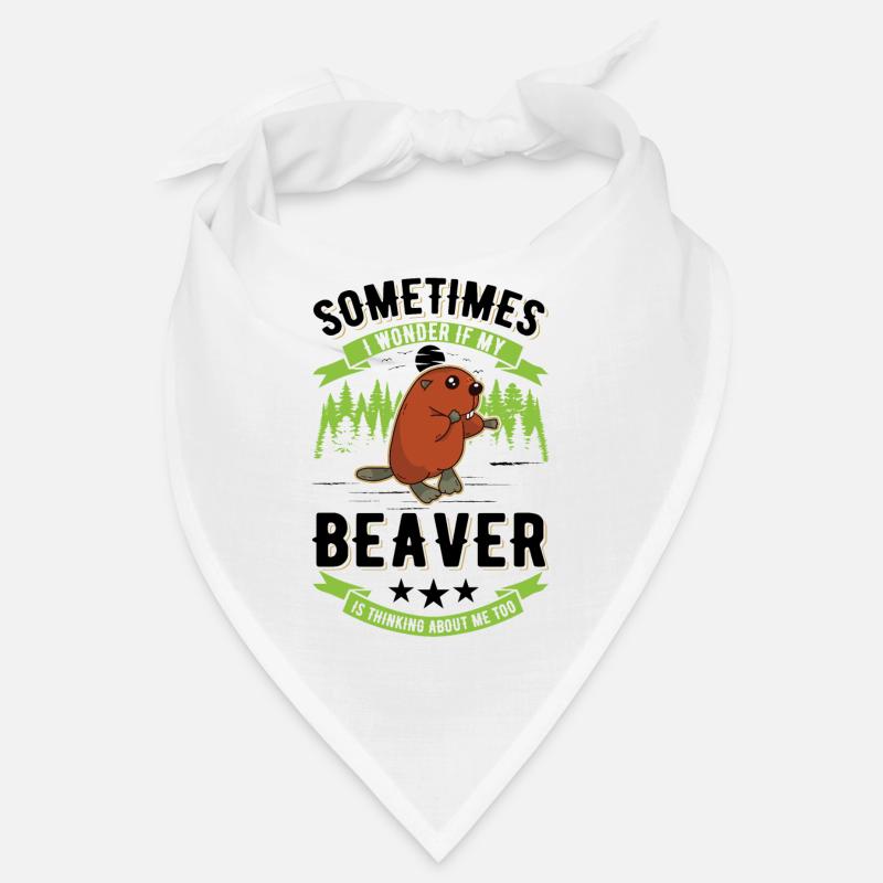 Biber Geschenk Biberdamm Beaver Bandana